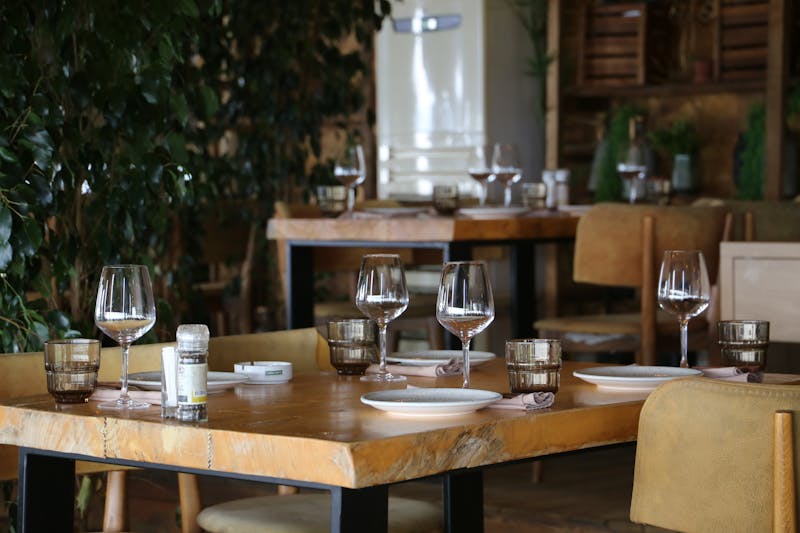 Cozy corner seating with warm ambient lighting at Punch Pizza